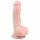 Easytoys - zaciskane dildo na jądra (15 cm) - naturalne 