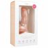 Easytoys - zaciskane dildo na jądra (15 cm) - naturalne 