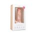 Easytoys - zaciskane dildo do jąder (17,5 cm) - naturalne 