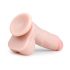 Easytoys - zaciskane dildo do jąder (17,5 cm) - naturalne 