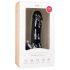 Easytoys - przysawkowy dildo z jądrami (17,5 cm) - czarny