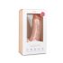 Easytoys - dildo z zaciskiem na jądra (20 cm) - naturalne 