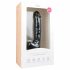 Easytoys - zaciskane dildo do jąder (22,5 cm) - czarne 