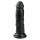 Easytoys - dildo z zaciskiem (15,5 cm) - czarny 