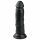 Easytoys - dildo z zaciskiem (15,5 cm) - czarny 