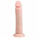 Easytoys - zaciskane, realistyczne dildo (20,5 cm) - naturalne 