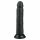 Easytoys - zaciskane, realistyczne dildo (20,5 cm) - czarne 