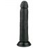 Easytoys - realistyczny dildo z przyssawką (20,5 cm) - czarny