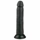 Easytoys - zaciskane, realistyczne dildo (20,5 cm) - czarne 