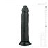 Easytoys - realistyczny dildo z przyssawką (20,5 cm) - czarny