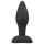 Easytoys - Silikonowy korek analny dildo - mały (czarny) 