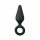 Easytoys Pointy Plug S - Dildo analne (czarny) - mały 