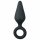 Easytoys Pointy Plug S - korek analny (czarny) - mały