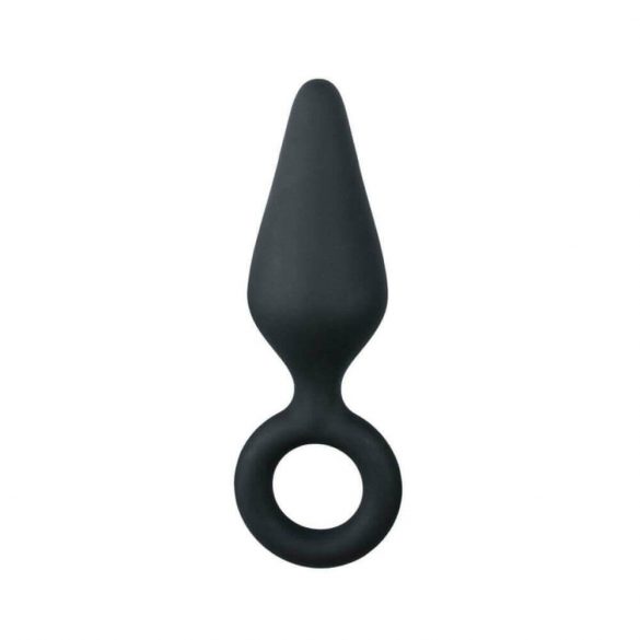 Easytoys Pointy Plug S - Dildo analne (czarny) - mały 