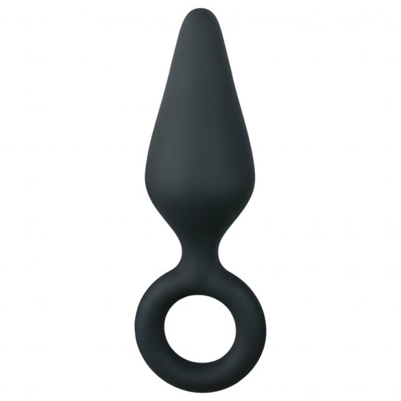 Easytoys Pointy Plug S - Dildo analne (czarny) - mały 