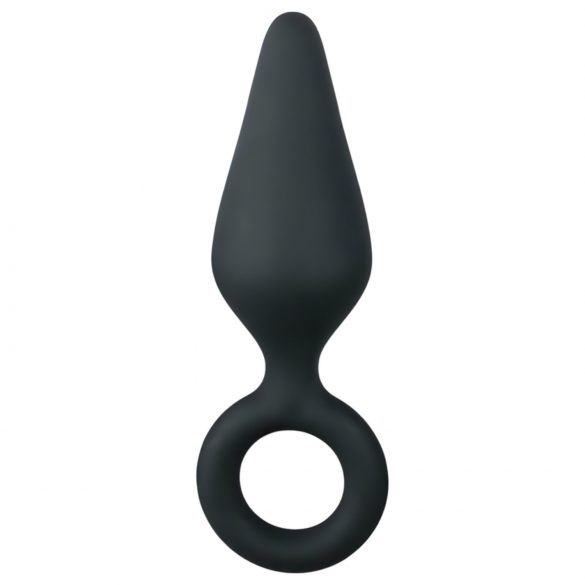 Easytoys Pointy Plug S - korek analny (czarny) - mały