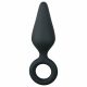 Easytoys Pointy Plug S - Dildo analne (czarny) - mały 