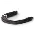 Easytoys Flogger - bat i silikonowy dildo w jednym (czarny)