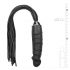 Easytoys Flogger - bat i silikonowy dildo w jednym (czarny)