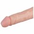 Real Fantasy Blane - dildo z zaciskiem (20 cm) - naturalne 