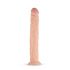 Real Fantasy Shawn - tapado-footed realistyczne duże dildo (35cm) - naturalne 