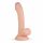 Real Fantasy Vince - zaciskane dildo z napletkiem na jądra 19,5 cm - naturalne 