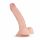 Real Fantasy Derek - realistyczny dildo z jądrami - 22cm (naturalny)