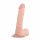 Real Fantasy Felix - dildo z zaciskiem na jądra (22 cm) - naturalne 