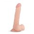 Real Fantasy Felix - realistyczny dildo z jądrami - 22 cm (naturalny)