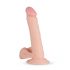 Real Fantasy Felix - dildo z zaciskiem na jądra (22 cm) - naturalne 