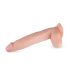 Real Fantasy Dwane - dildo z zaciskiem na jądra (31 cm) - naturalne 