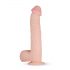 Real Fantasy Lexon - realistyczny dildos z jądrami - 33 cm (naturalny)