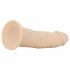 Real Fantasy Harris - zaciskane, realistyczne dildo (15,4 cm) - naturalne 