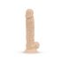 Real Fantasy Percy - zaciskane, realistyczne dildo (17,6 cm) - naturalne 