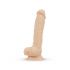 Real Fantasy Percy - zaciskane, realistyczne dildo (17,6 cm) - naturalne 