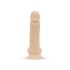 Real Fantasy Percy - zaciskane, realistyczne dildo (17,6 cm) - naturalne 