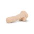 Real Fantasy Percy - zaciskane, realistyczne dildo (17,6 cm) - naturalne 