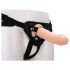 RealStuff Strap-On - realistyczny dildo z paskiem (naturalny) 