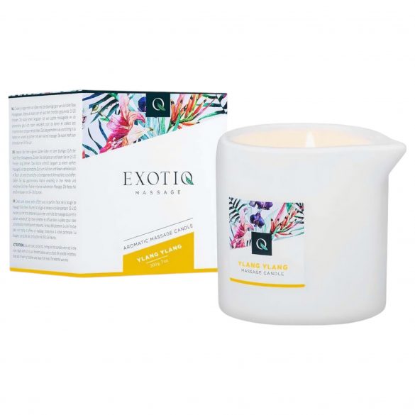 Exotiq - zapachowa świeca do masażu - ylang ylang (200g) 