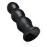 BUTTR Tactical III - przyssawek dildo (czarny)