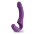 Easytoys - bezpasowy strap-on wibrator (fioletowy)