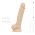 Real Fantasy Ashton - realistyczny dildo z jądrami - 20,5 cm (naturalny)