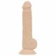 Real Fantasy Quentin - zaciskane, realistyczne dildo (24 cm) - naturalne 