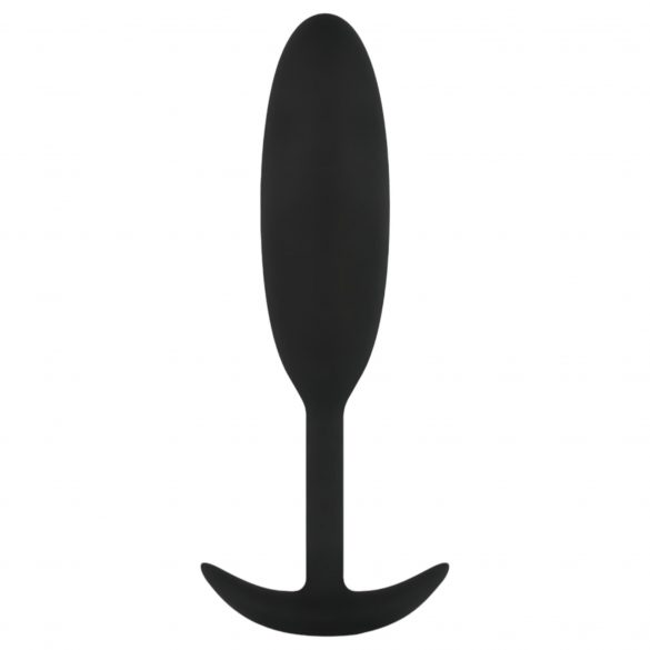 Easytoys Heavy Fulfiller - 54g dildo analne - małe (czarne) 