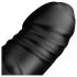 BUTTR Black Hawk - realistyczne analne dildo (czarne)