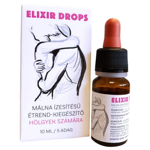 ELIXIR - ziołowy suplement diety krople dla kobiet (10ml) - malina 