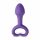 LOVELIFE BY OHMYBOD - EXPLORE - silikonowe dildo analne (fioletowe) 