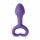 LOVELIFE BY OHMYBOD - EXPLORE - silikonowe dildo analne (fioletowe)