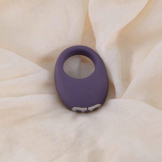 Je Joue Mio - zasilany bateryjnie, wodoodporny, wibrujący pierścień na penisa (fioletowy)