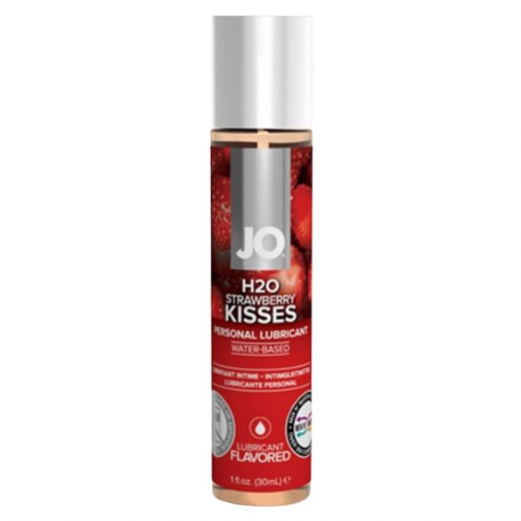 JO H2O Strawberry Kiss - lubrykant na bazie wody (30 ml) 